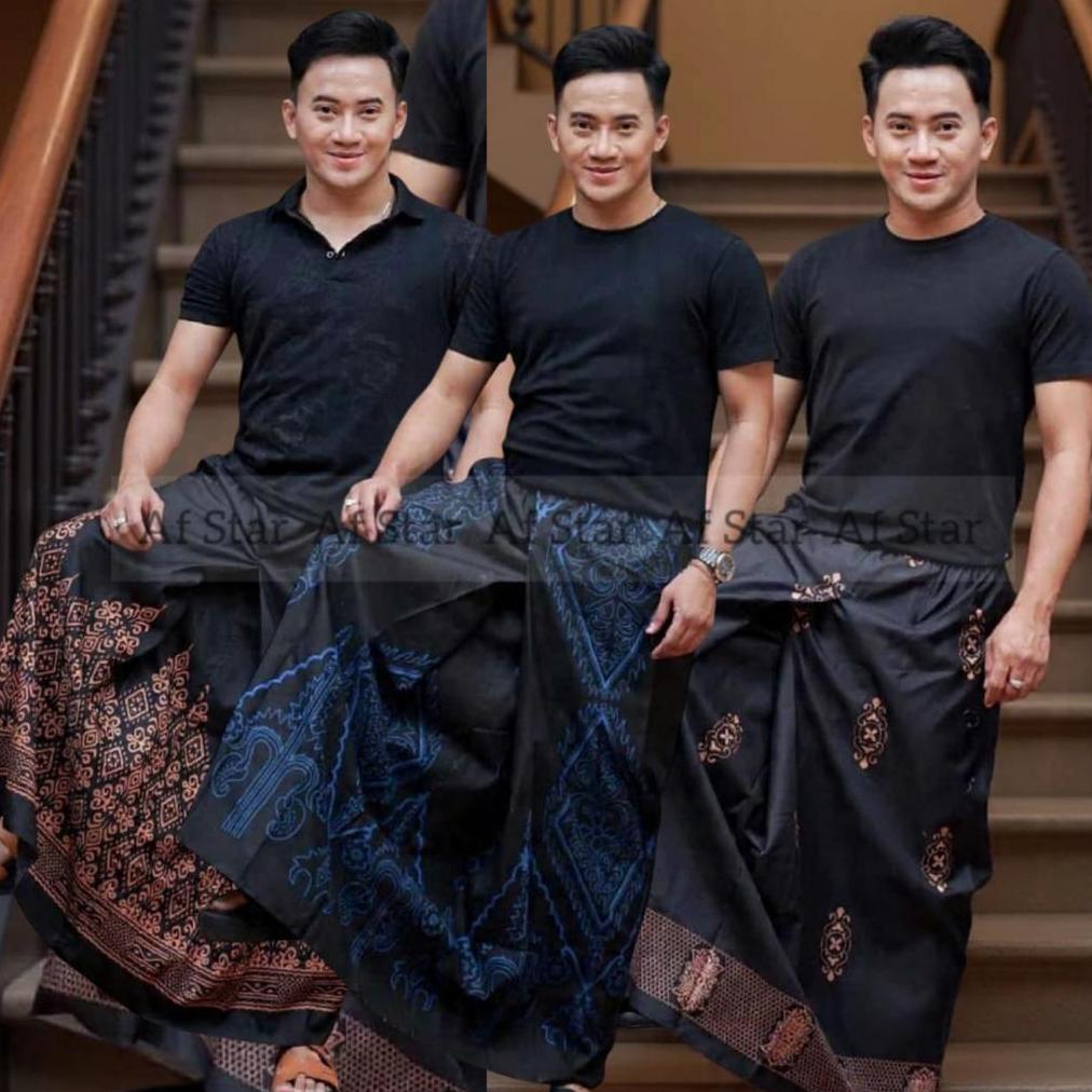 DISKON SARUNG INSTAN PRIA DEWASA SARUNG ROK PRAKTIS KARET PINGGANG ELASTIS / SARUNG PRIA LEBARAN TER