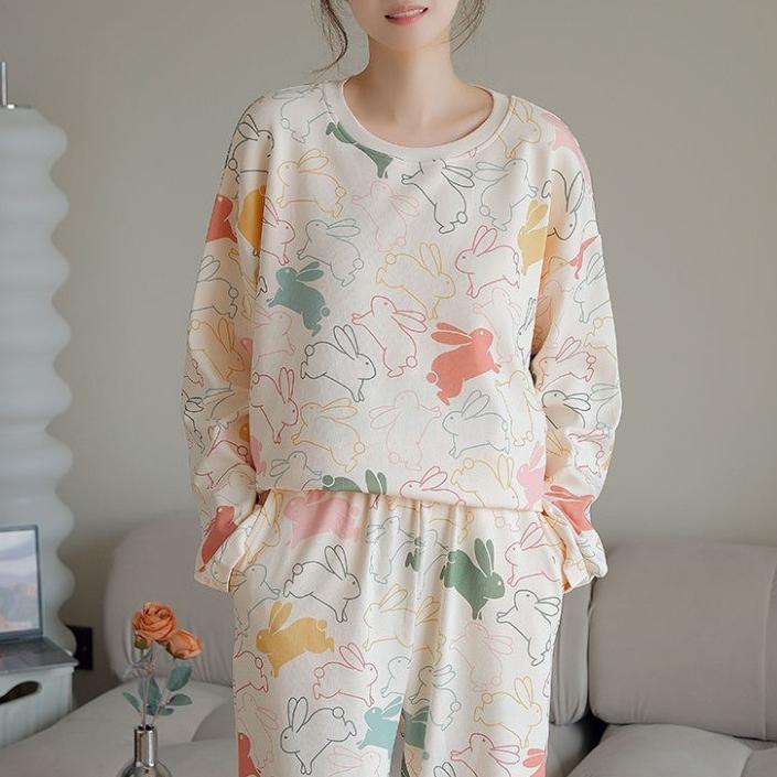 [ RedPink ] Stelan Sleepwear Piyama Terbaru Import Premium  Wanita Girl Remaja Dewasa With Busa Pad 