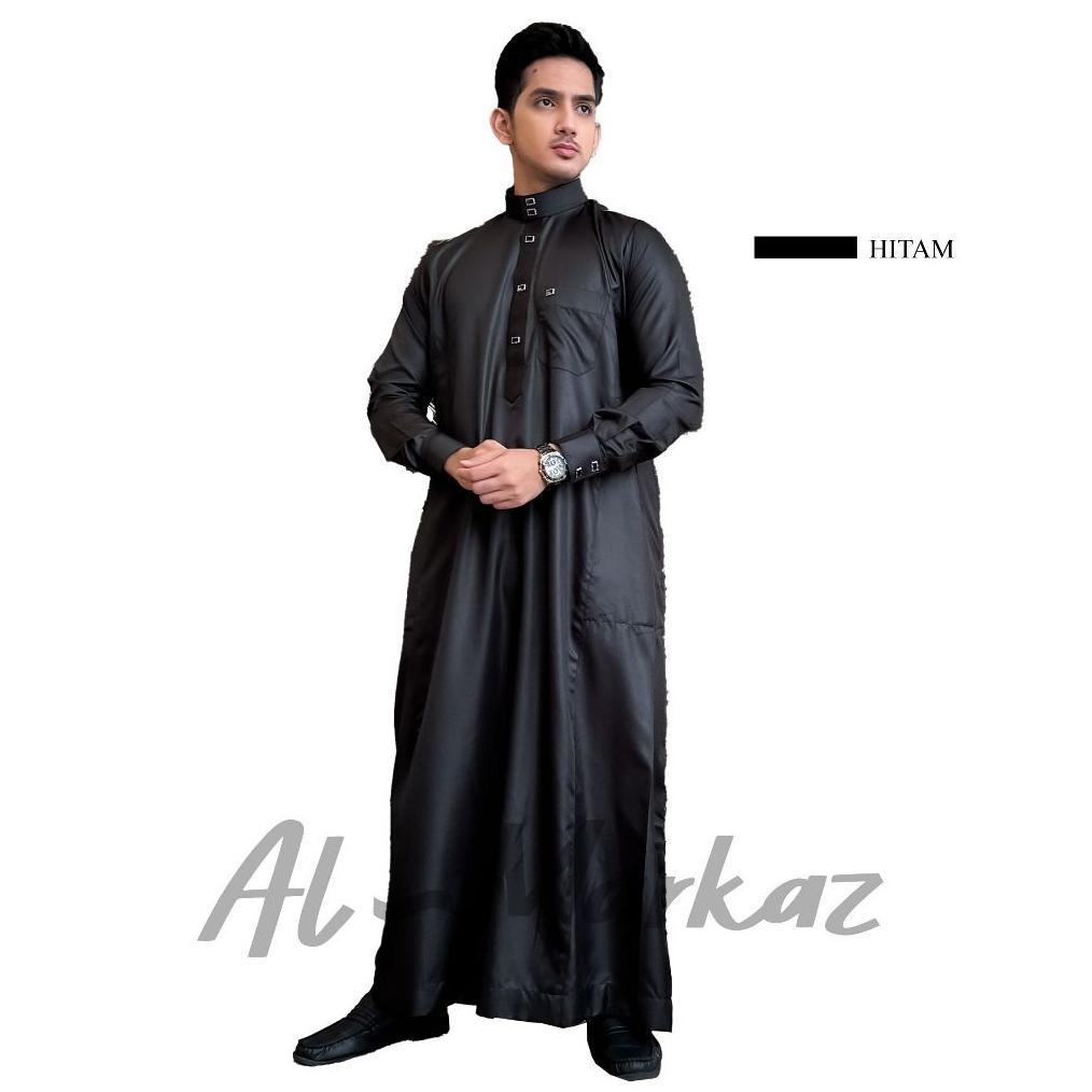 DISKON AL MARKAZ - JUBAH PRIA MUSLIM SLIMFIT GULAM