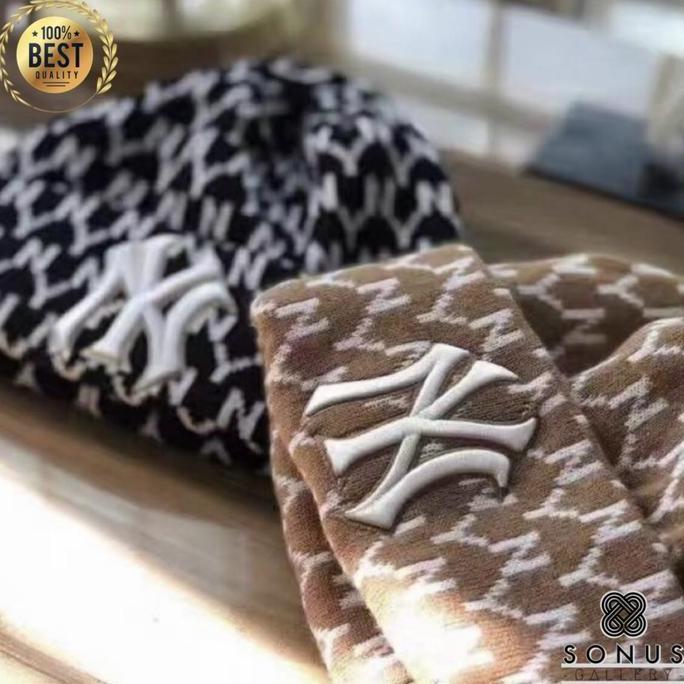 TOPI KUPLUK MLB KOREA MONOGRAM NY YANKEES IMPORT | HIGH QUALITY NY6