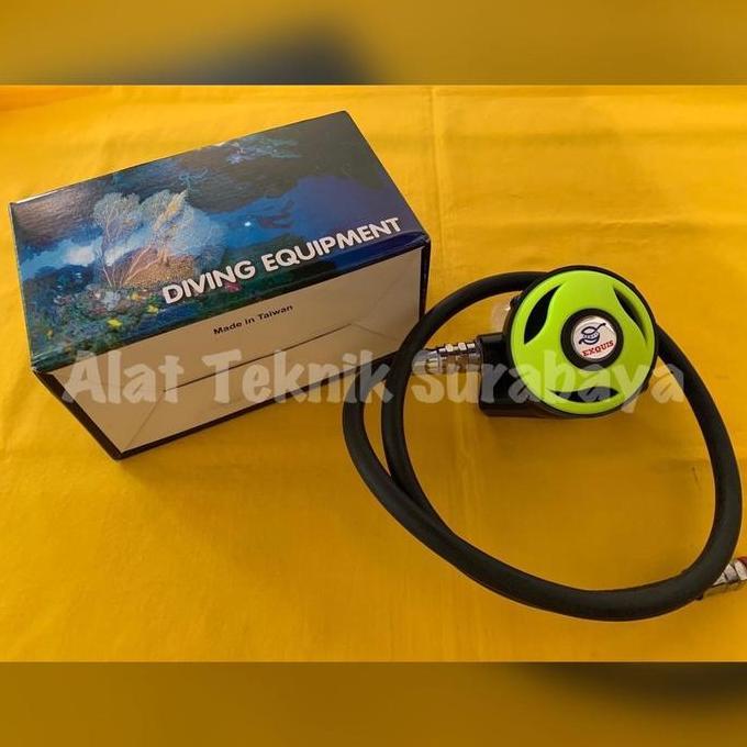 TERBARU - DIVING REGULATOR EXQUIS SELANG TW TAIWAN SELAM EQUIPMENT MASKER DACOR