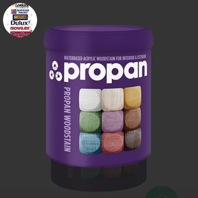 Cat- Woodstain Propan Waterbased Clear Doff 1Ltr