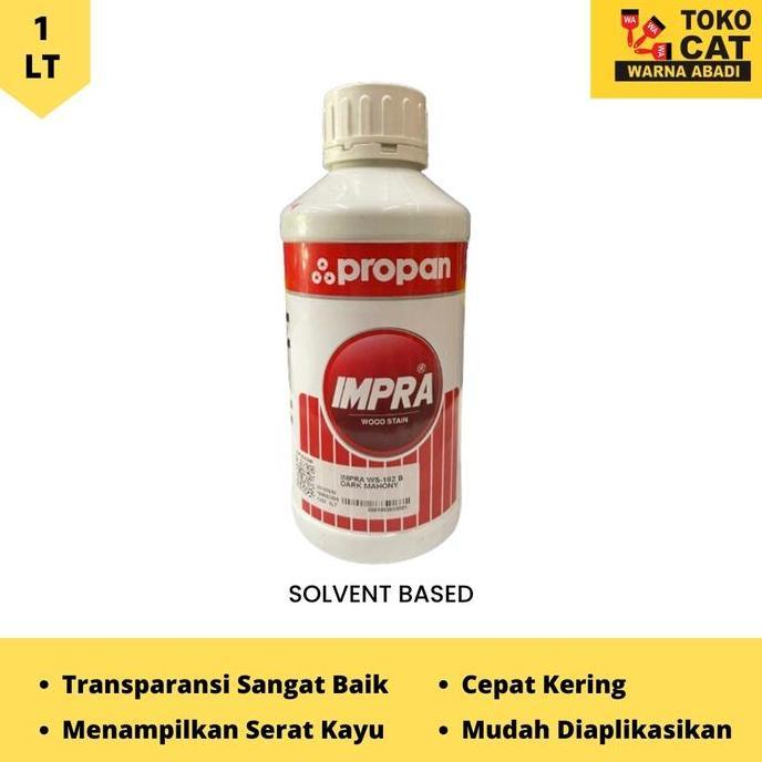 Cat- Impra Melamine Woodstain Ws - 162 1 Liter ( Warna Tua )