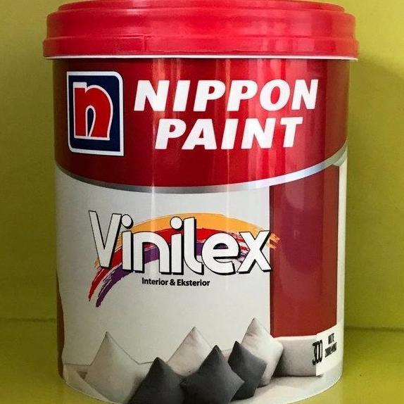 Cat- Cat Tembok Vinilex 1 Kg (Warna Putih 300Ss/Hitam)