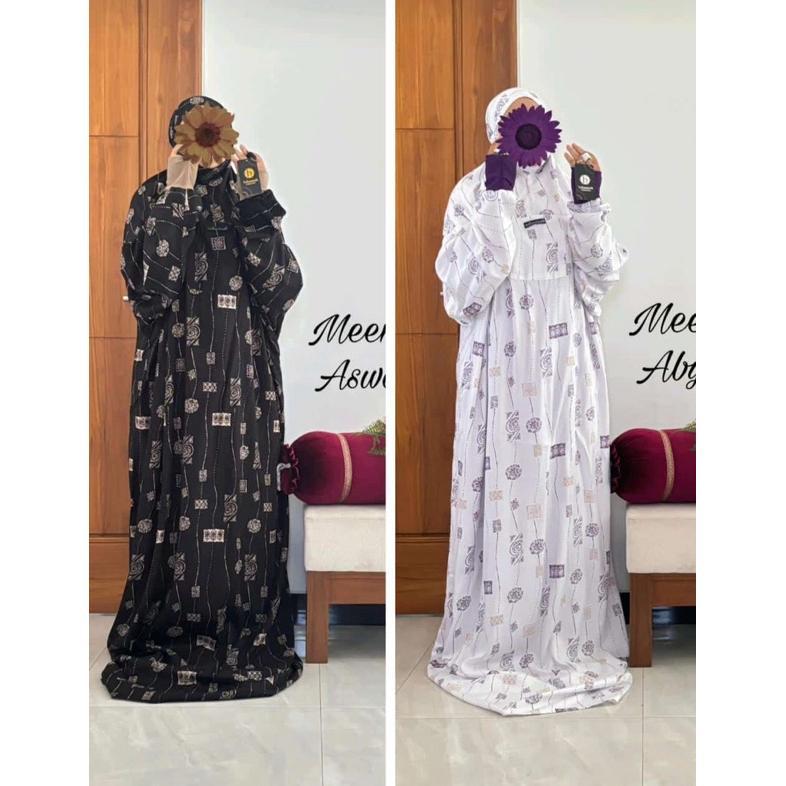 Diskont Mukenah Motif Dasar Putih/Basmah Collection/Mukena Manset/Mukenah Hadramaut Terusan/Motif Ca