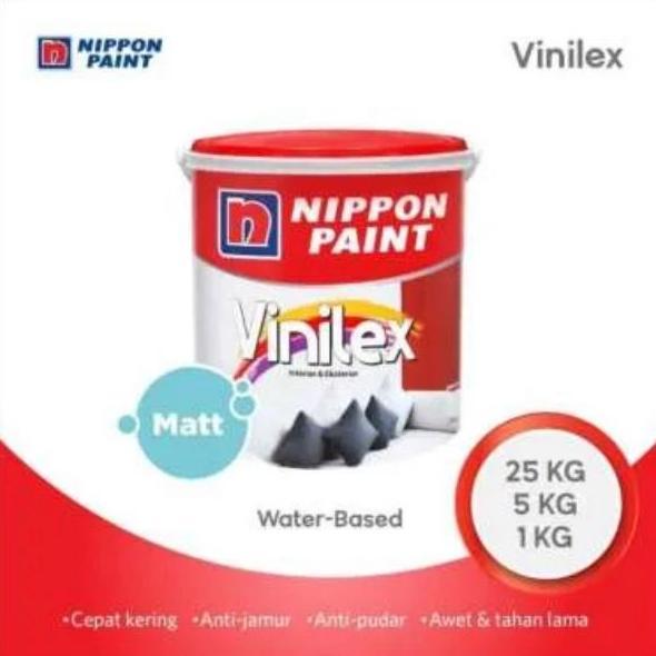 Cat- [25 Kg] Cat Tembok Interior Nippon Paint Vinilex Berbagai Warna Ii