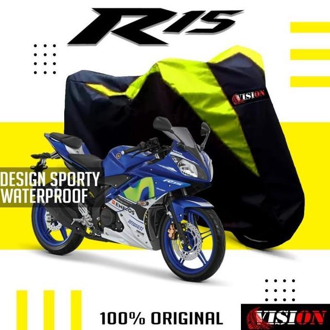 DE117 - Cover Motor Sarung Selimut Bodi GSX150 R15 RXKING TIGER NINJA VIXION