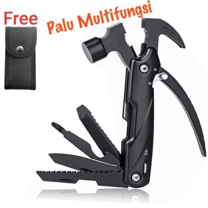TERBARU - palu multifungsi serbaguna palu lipat portable