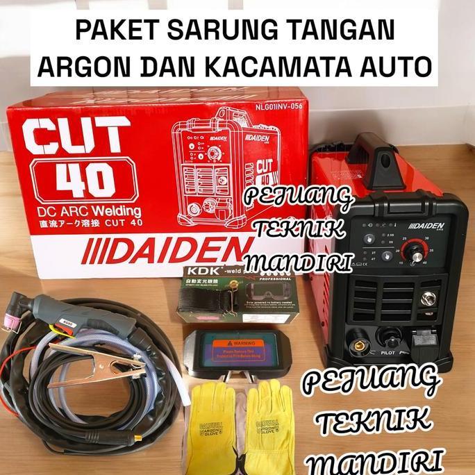 KIKYO MESIN PLASMA CUTTING DAIDEN CUT 40 / MESIN LAS PLASMA CUTTER DAIDEN CUT 40