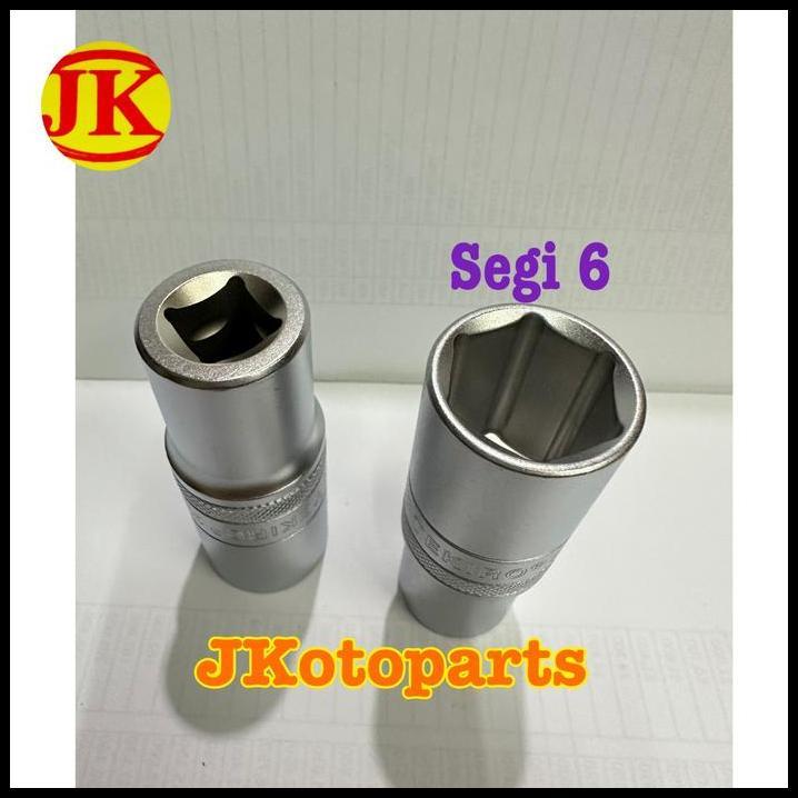 TERLARIS MATA SOK PANJANG DEEP SOK 12MM GAGANG SOK 1/2" TEKIRO 