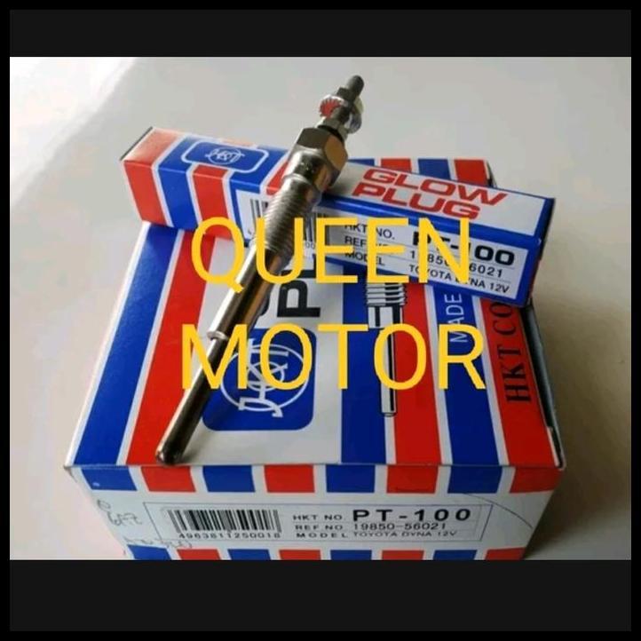 DISKON GLOW PLUG BUSI PEMANAS PT100 12V RINO DYNA DELTA TAFT GT 