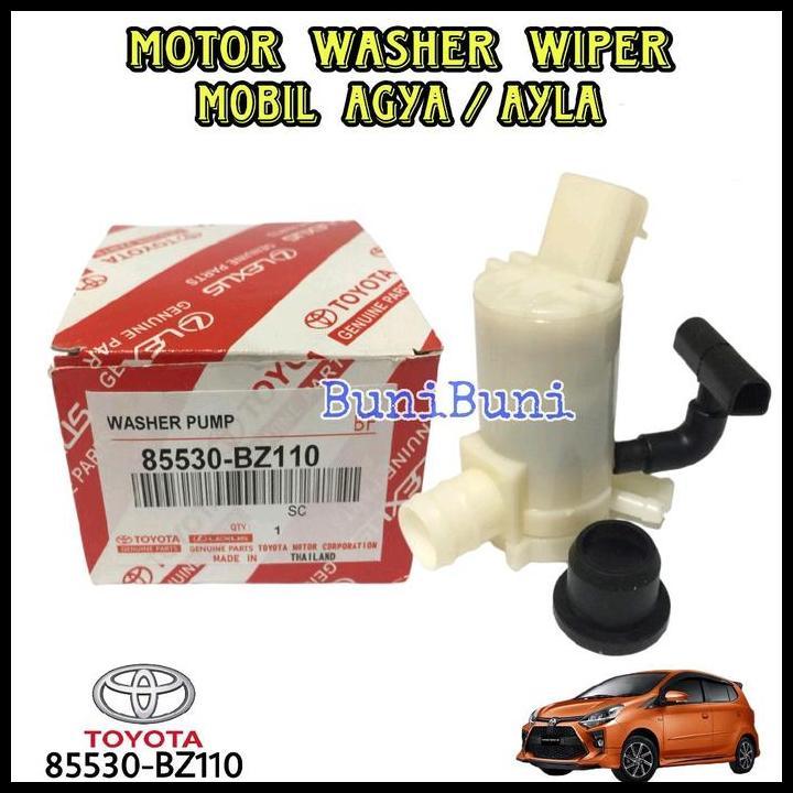 TERBARU MOTOR WASHER WIPER AGYA - DINAMO SEMPROTAN AIR WIPER MOBIL AGYA AYLA