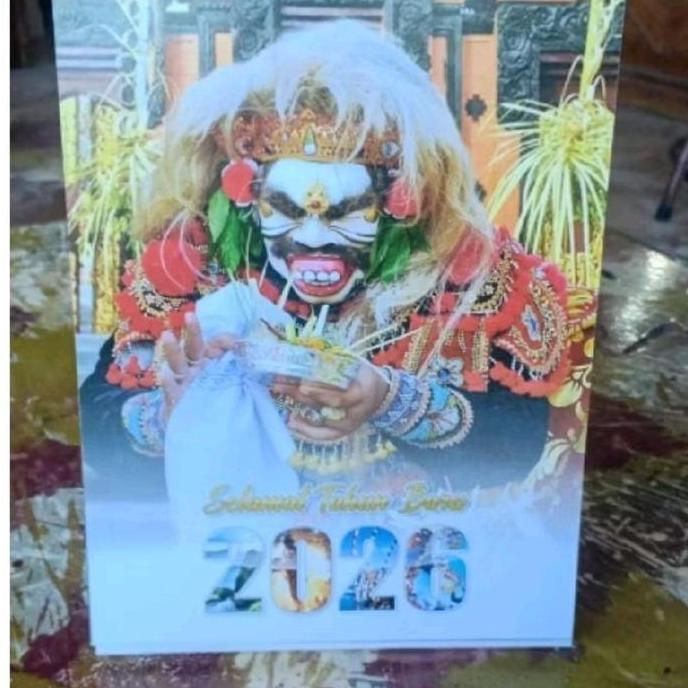 best seller] kalender duduk Bali  kalender meja saka Bali 2026