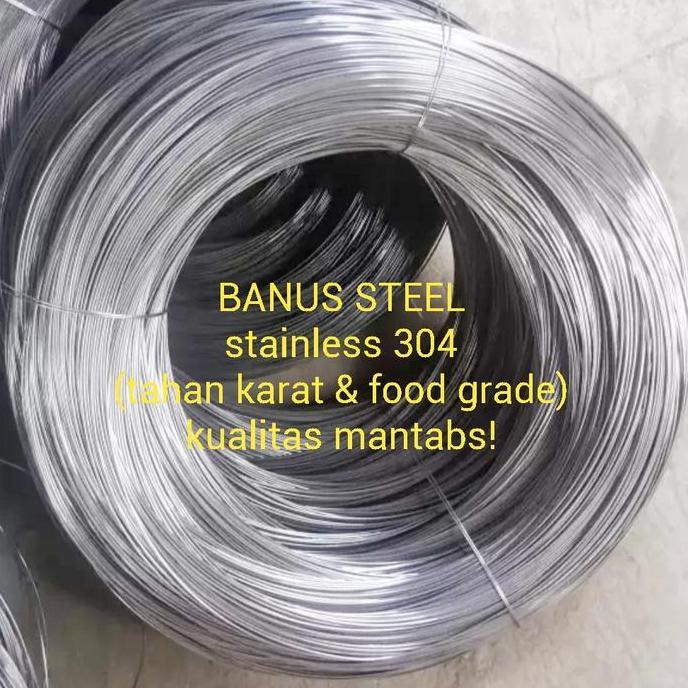 Cncoff- Kawat Stainless 304 1,2 Mm / Kawat Las Argon Stainless Steel Per Kg