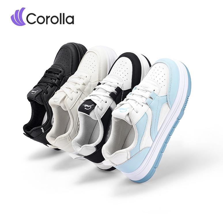 hot corolla lvy sepatu wanita kets sneakers sport shoes ringan empuk putih