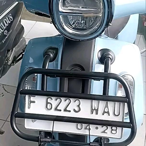 Front Rack || Rak Depan Yamaha Fazzio.....Aksesoris Fazzio Original Dan Terpercaya