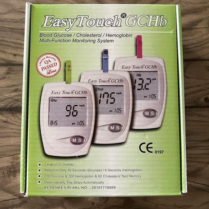 Easytouch GCHb Easy Touch Glucotest Alat Ukur Hemoglobin Tes