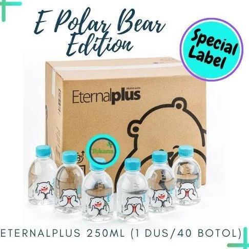 Eternal Plus E+ 250ml - Air Mineral Alkaline Ph8+ 1 dus 40pcs