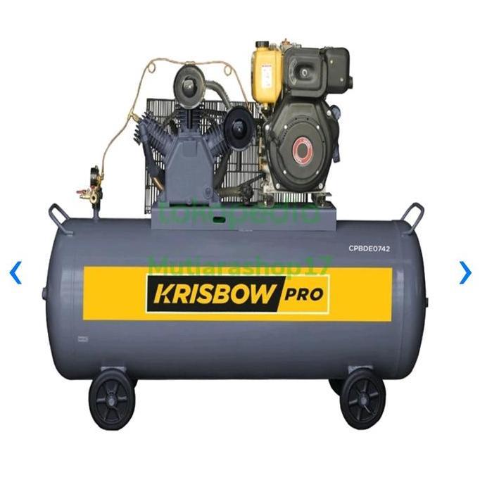 cusss order] Mesin Compressor Kompresor Angin diesel solar 7.5hp 12 Bar Krisbow