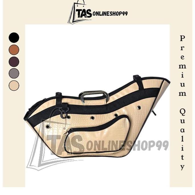 TASONLINESHOP Tas Kiso Ayam Mewah Bahan Croco Premium - Slingbag Kiso Ayam Premium