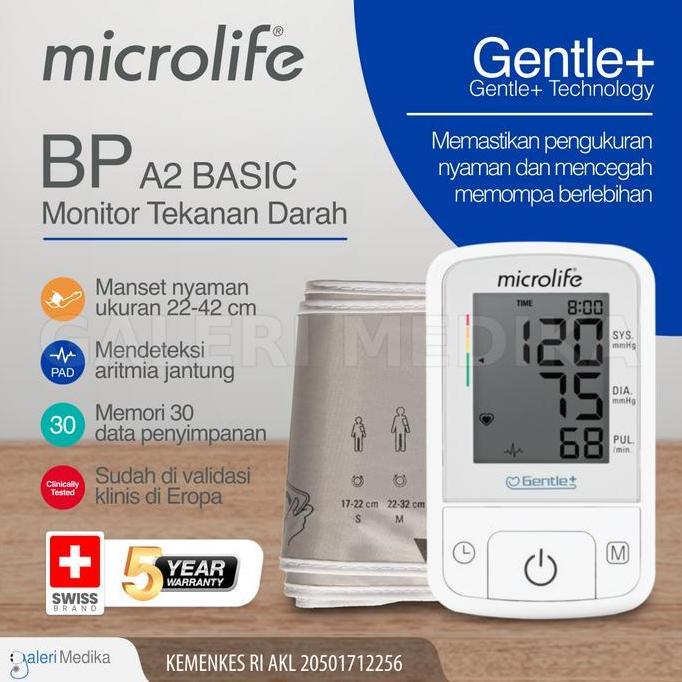 Tensimeter Digital Microlife BP3GQ1-3P - Pengukur Tekanan Darah dan Denyut Nadi