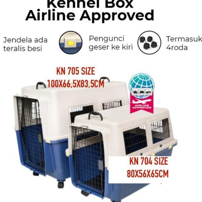 Kennel Box Pet Crate Cargo Travelling Anjing Besar XL KN 705 JUMBO