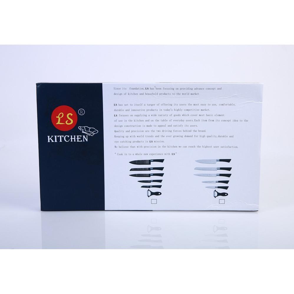 Terlaris Sale Vs333 Pisau Dapur Set Full Color Pink Isi 6 Pcs 05