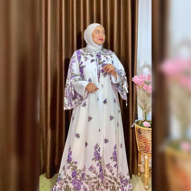 DS282 - GAMIS ABAYA KIRANA DRESS KANCING CERUTY BABY DOLL SERUT DASTER GAMIS BUSUI ROK PLISKET PREMI