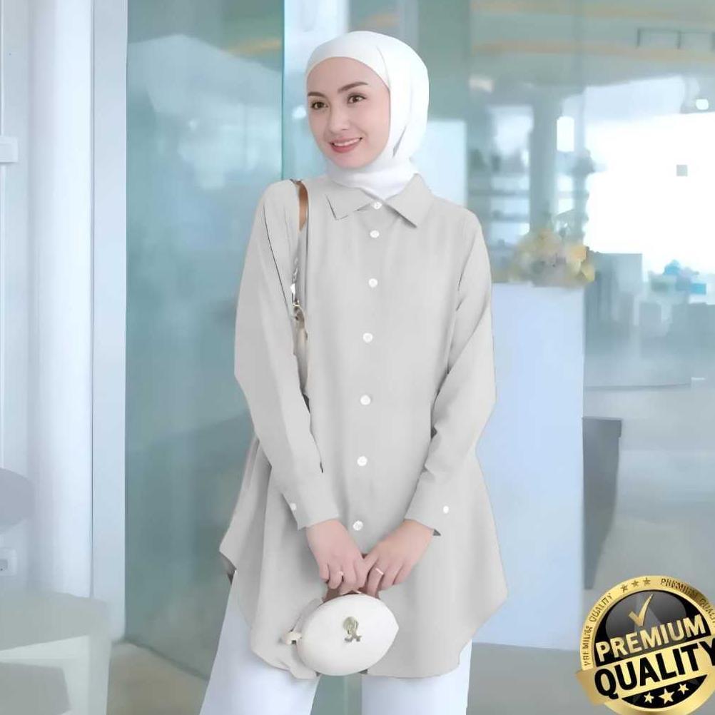 DISKON MOELA TUNIK RAYON PREMIUM M L XL XXL 4L 5L LD 110 -140 ATASAN WANITA TUNIK TERBARU 2025