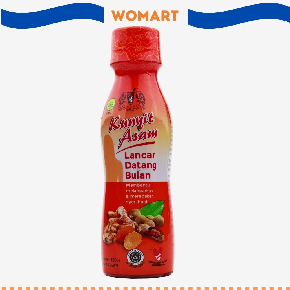 Sidomuncul Kunyit Asam Datang Bulan Botol - 150 Ml Womart
