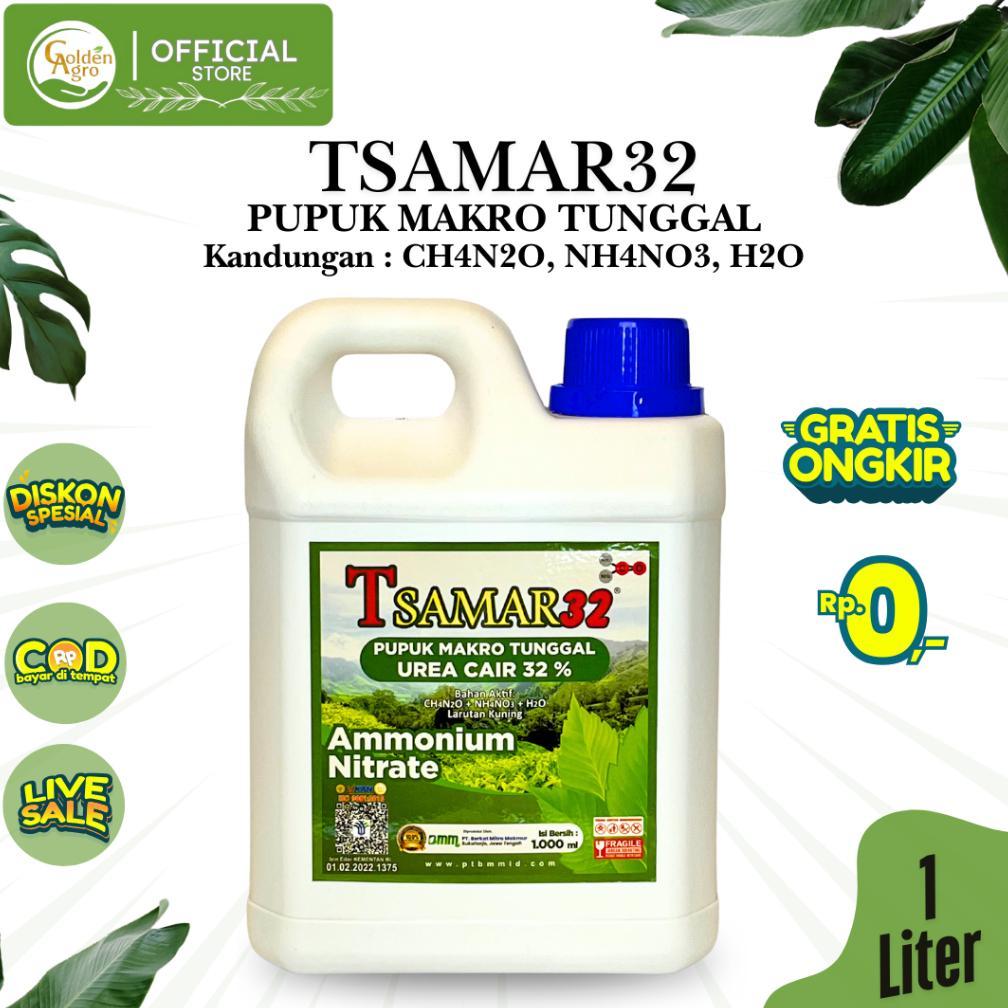 TSAMAR32 1L PUPUK CAIR TUNGGAL MAKRO N (NITROGEN) TSAMAR UREA CAIR 1L