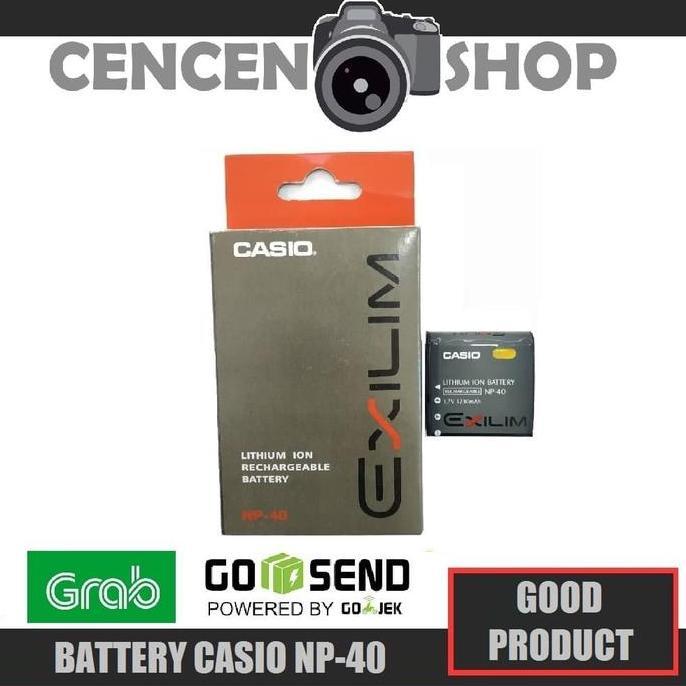 TERBARU - Battery for Casio NP-40/ Baterai/ Batere. NP-40/NP40/NP 40