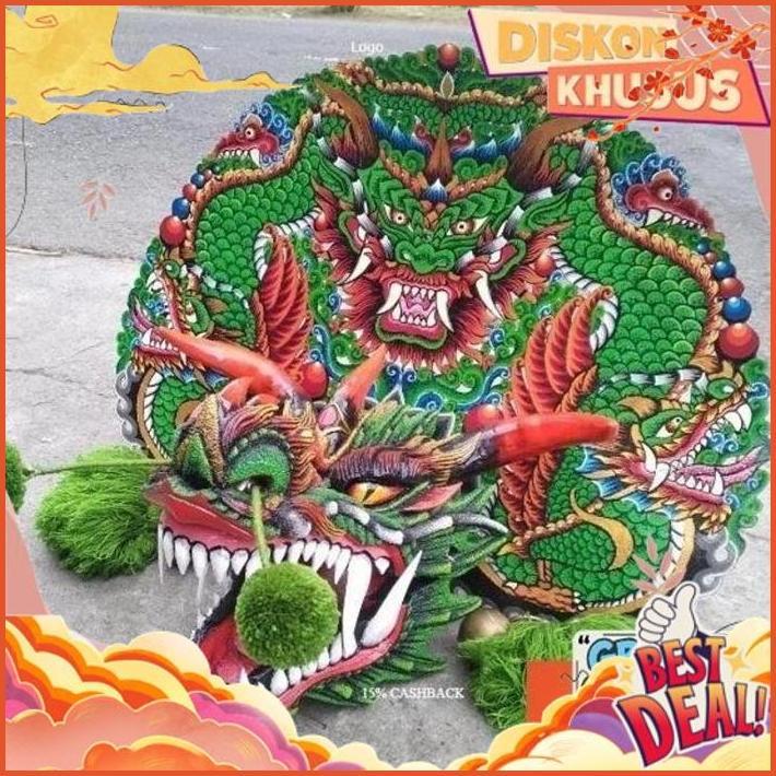 HANYA HARI INI Asli Bagus [Promo] Original Barongan |Barongan Versi Devil Kayu Kombinasi Spon Bonus 