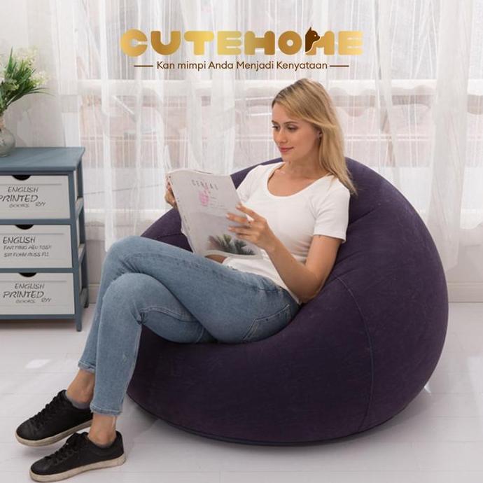 GHEATHEON Sofa Bola Tiup Baru Sofa Malas Berkelompok PVC Desain Kreatif Trendi Sofa Malas Portabel y