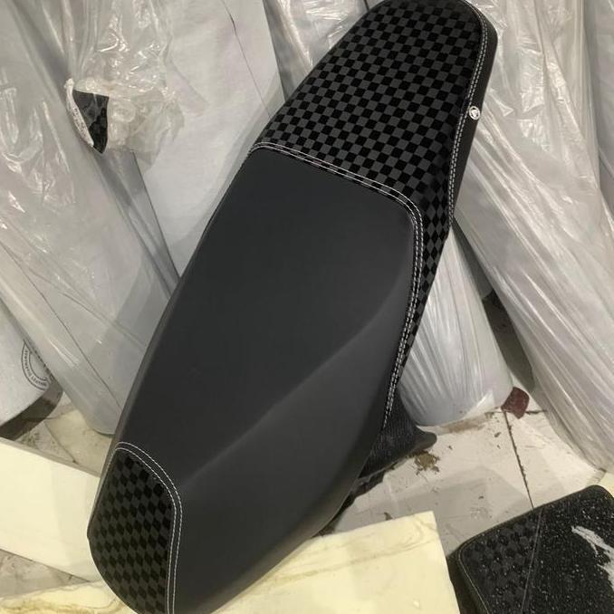 DY33 >> Jok Motor fullset Copy Mbtech Carrera Mix Catur 3D BUSA TANAM LATEX Motif Motor Beat Vario S