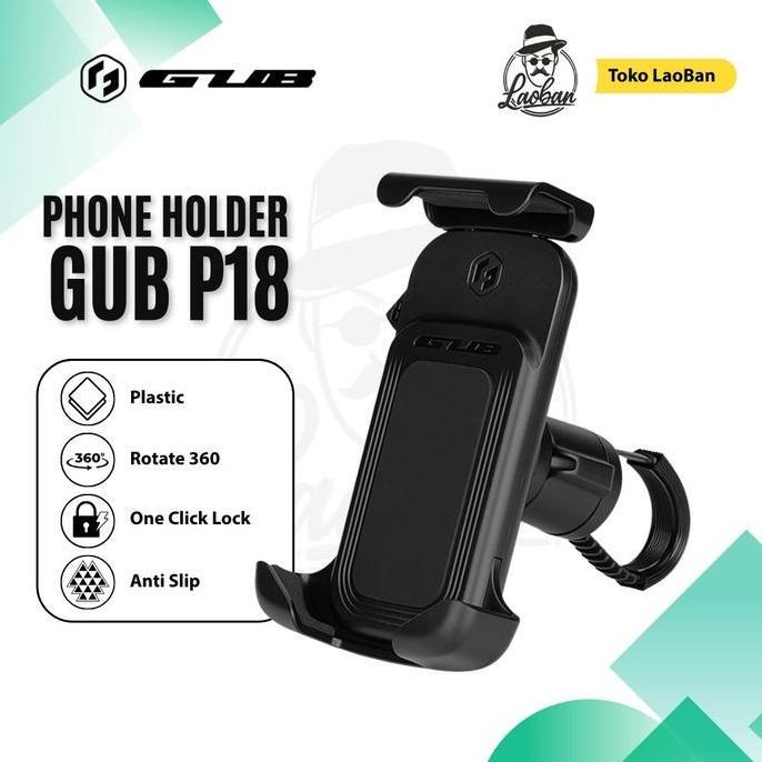 GHEATHEON Phone Holder HP GUB P18 2026 Original - Holder Handphone Sepeda Lipat Sepeda Gunung Sepeda
