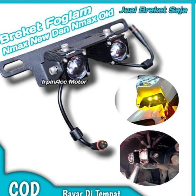 DB173 >> Breket Lampu Kolong Adv 160 150 Nmax Tubro Nmax New Lexi 155 Bracket Foglam Nmax Old 2015 2