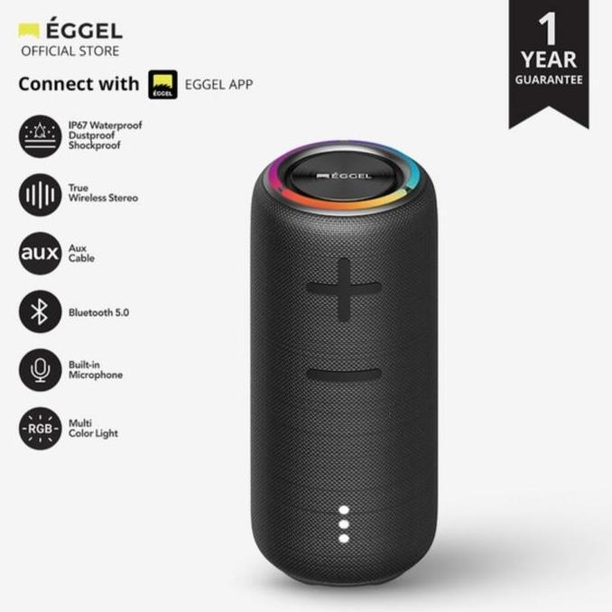 promo Speaker Eggel Terra 3s yg terbaru dari Eggel, app Eggel. Ultra Bass Bluetooth Wireless Equaliz