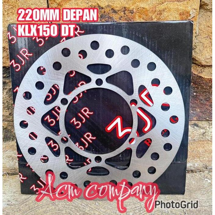 GHEATHEON DISC BRAKE 220MM FRONT DEPAN PNP KLX150 DTRACKER DT PIRINGAN CAKRAM DEPAN KLX DT