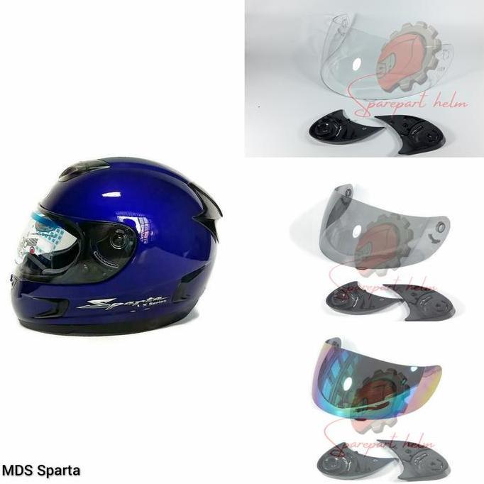 Cod,Bisa- Kaca Helm Mds Sparta Visor Helm Mds Sparta
