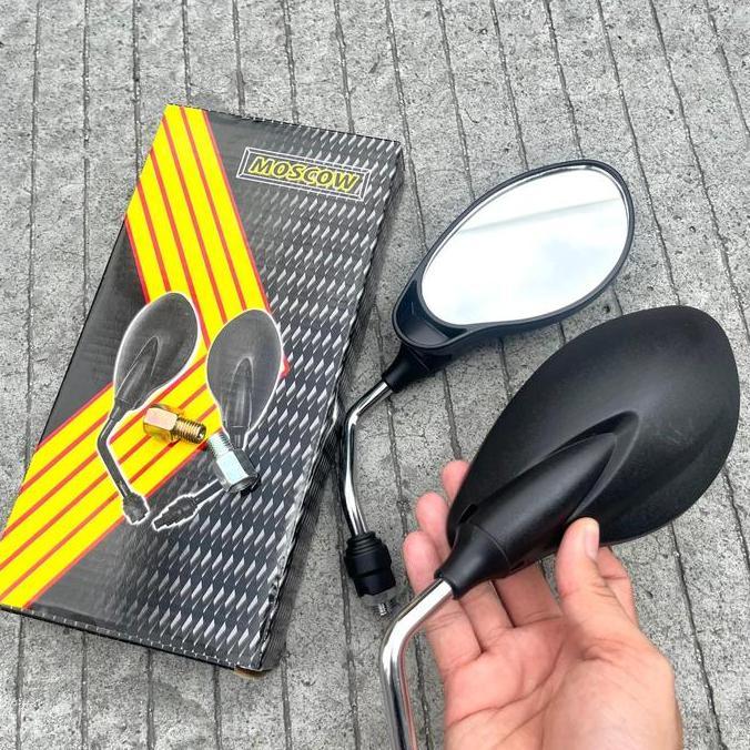 DA61 - KACA SPION X1 ORIGINAL MOSCOW SPION MODEL X1 YAMAHA 125Z 125Z HITAM / SEPION X1 SUPRA Spion A