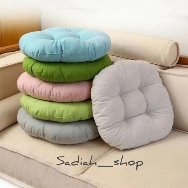 Murah  Bantal Duduk Bulat/Bantal Duduk Empuk/Bantal Duduk