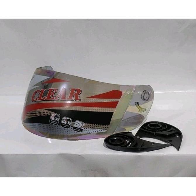 DB121 - kaca helm ninja fullface bonus rachet visor