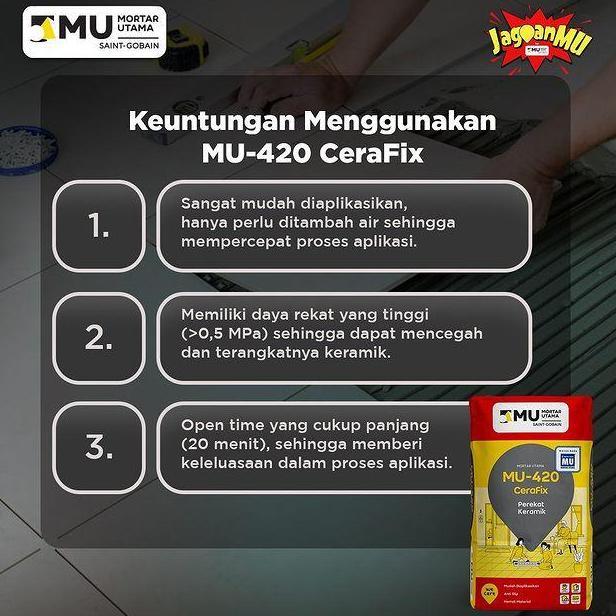 Homemid- Semen Mu-420 Cerafix 25Kg