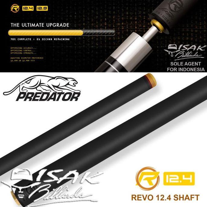 Predator Revo 12.4 mm Uniloc Shaft - Carbon Billiard Stick Biliar Stik