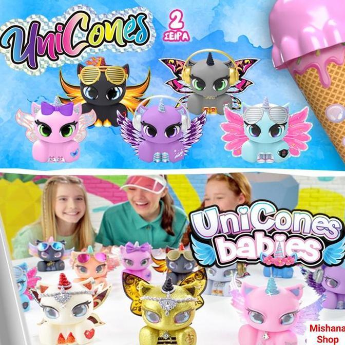 Unicones Surprise Squishy Emco Toys Unicorn Figure With Slime