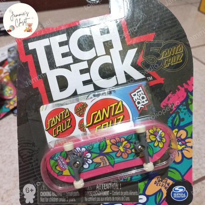 Tech Deck Santa Cruz Fingerboard. ORIGINAL SPIN MASTER BISA GOSEND