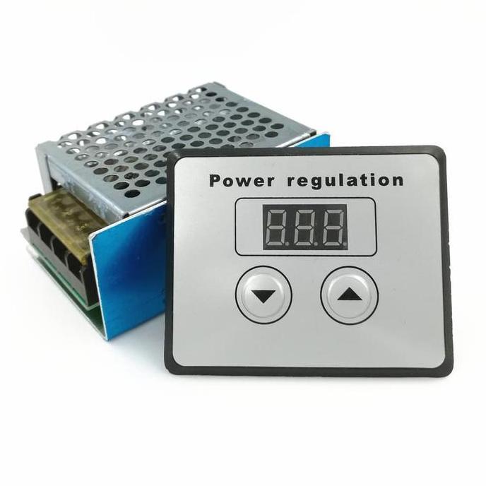 Digital AC 220V 4000W SCR Voltage Regulator Speed Controller Dimmer