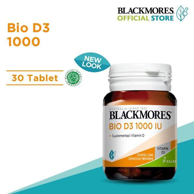 Fit- Blackmores Bio D3 1000Mg Tinggi Vitamin D (30)