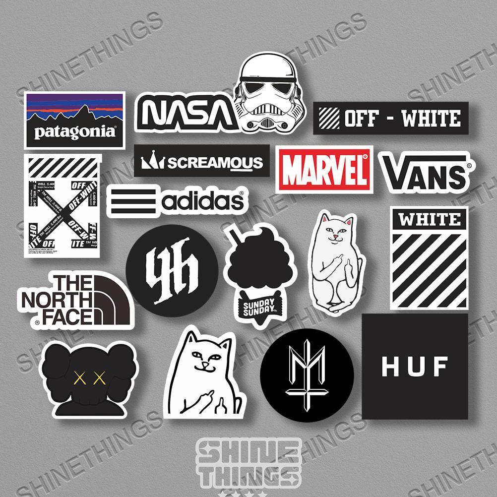 Stiker Pack BRAND Casuals SRICKER MATERNAL Stiker Helm